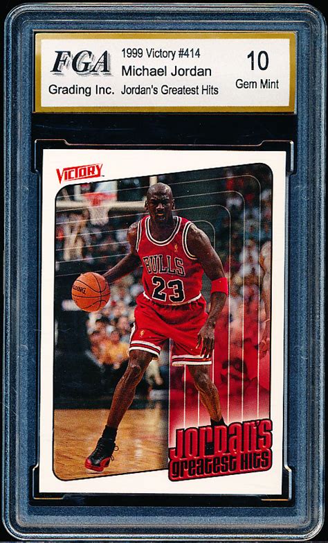 Lot Detail 1990 Upper Deck Victory Bskt 414 Michael Jordans