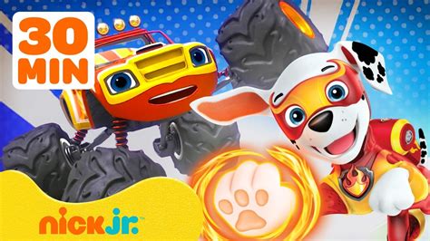 Paw Patrol Super Hero Rescues W Blaze And The Monster Machines