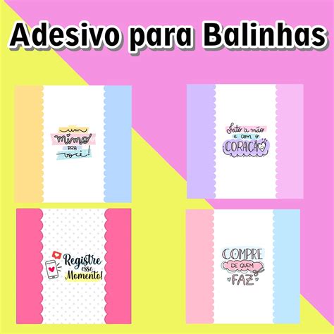 Adesivos Para Balas Confeitos Chiclete Personalizados Sua Marca