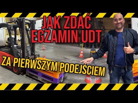 Zdaj EGZAMIN UDT za PIERWSZYM PODEJŚCIEM YouTube