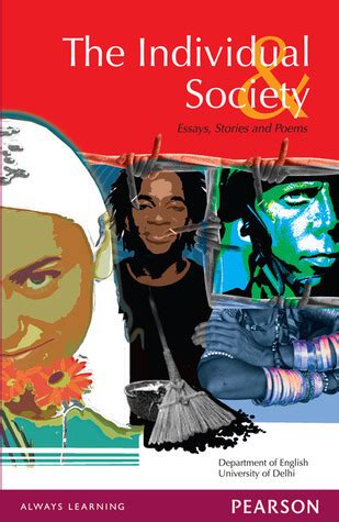 The Individual And Society by Department of English, University of Delhi | Goodreads