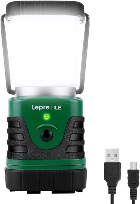 LE Camping Light Rechargeable 1000 Lumen Camping Lantern Dimmable 4