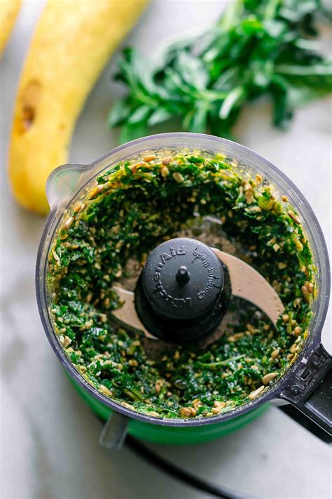 Summer Squash Sunflower Seed Pesto Pizza ⋆ Fork in the Road