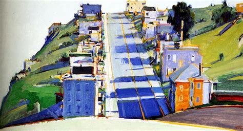 Art And Artists Wayne Thiebaud Landscapes