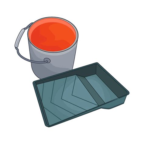 illustration of paint bucket 46392469 Vector Art at Vecteezy