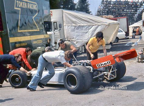 1974 GB GP Brands Hatch In Blue Trousers White Shirt Hero And