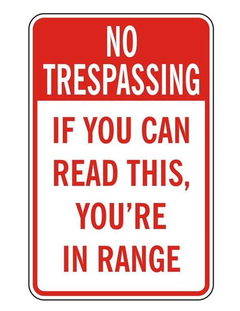 No Trespassing Signs Printable | Printable Templates Free