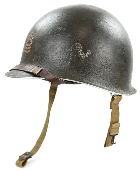 Worldwarcollectibles Us Ww2 M1 Fixed Bale Combat Helmet