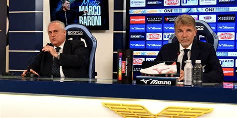 Lazio Baroni E Lotito In Conferenza Rivivi La Presentazione In Diretta