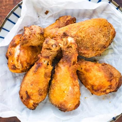 Air Fryer Buttermilk Fried Chicken Crispy Juicy Yum