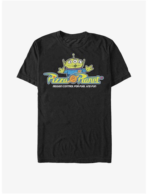 Disney Pixar Toy Story Pizza Planet For Fuel And Fun T Shirt Black