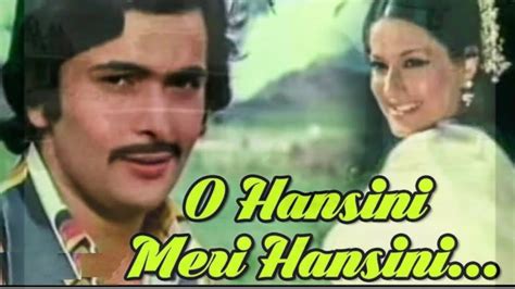 O Hansini Meri Hansini Zahreela Insaan 1974 Kishore Kumar Rajt