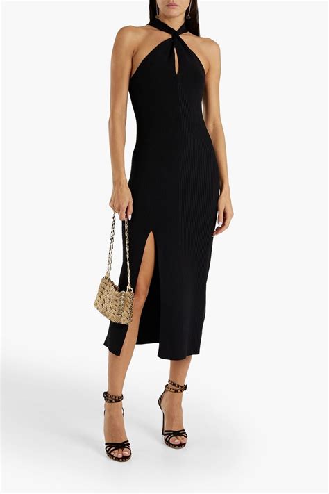 Nicholas Daija Twisted Ribbed Knit Midi Dress The Outnet