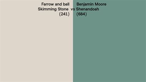 Farrow And Ball Skimming Stone Vs Benjamin Moore Shenandoah