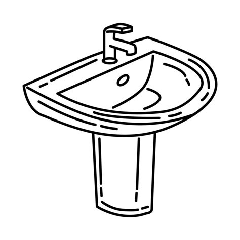 Sink Coloring Page