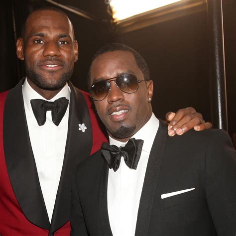 Video Lebron James Son Bronny Join Diddy To Raise Money For