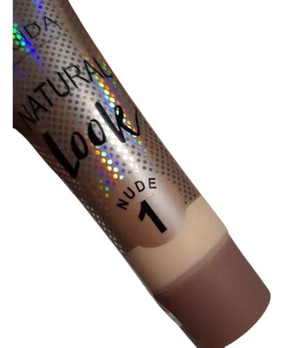 Base Liquida Natural Look Ruby Rose 01 Nude MercadoLibre