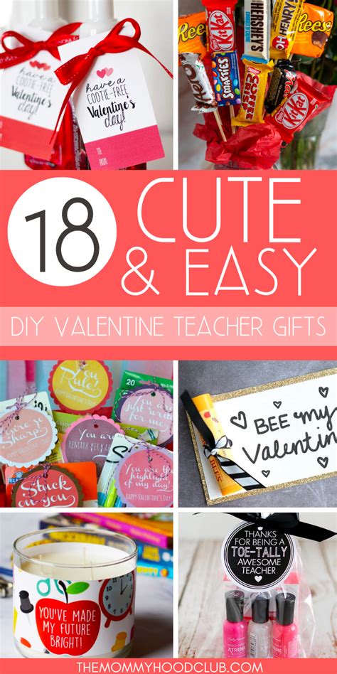 18 Easy Diy Valentine S Day Ts For Teachers Teacher Valentine Ts Simple Valentines