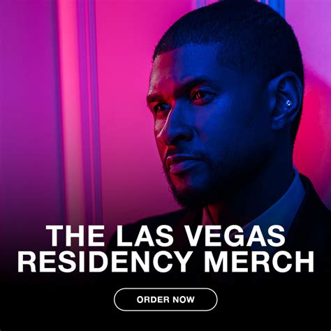 Shop the Usher - Vegas Official Store