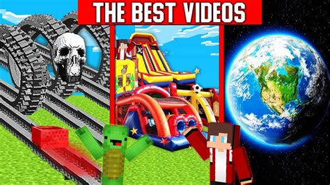 Jj And Mikey The Best Build Challenge In Minecraft Maizen Mizen