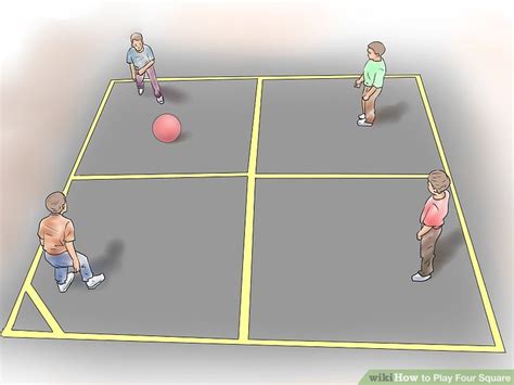 How to Play Four Square: 15 Steps (with Pictures) - wikiHow