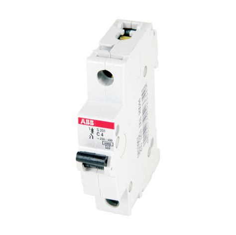 Abb S C Mini Circuit Breaker Pole Amps Y Vac