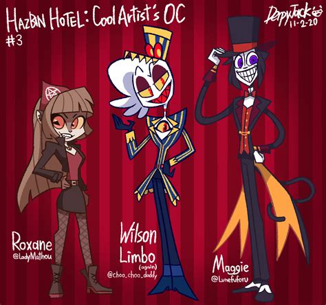 Hazbin Hotel Cool Artist OC 03 by kirbybaby64 on DeviantArt