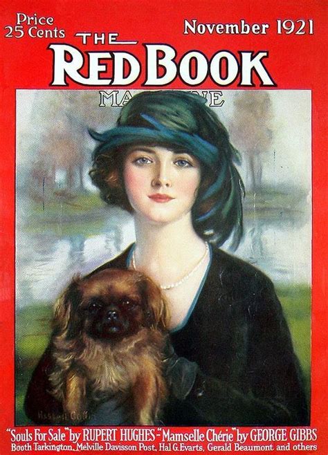 1921 The Red Book Nov Haskell Coffin Red Books Magazine Cover