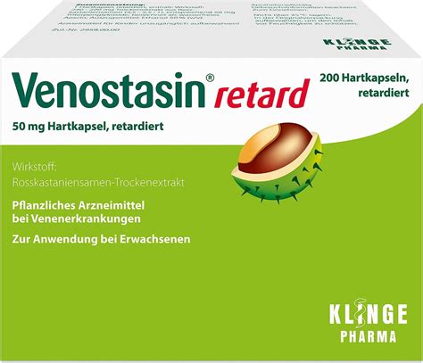 Venostasin Retard Kapseln 200 St Kapseln Amazon De Drogerie