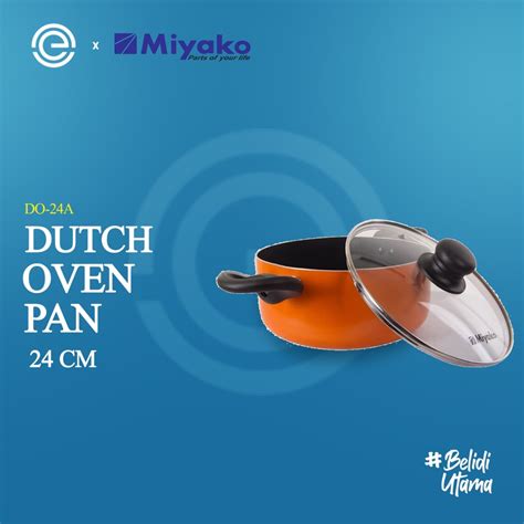 Jual MIYAKO Panci Dutch Oven 24 Cm DO 24A Shopee Indonesia