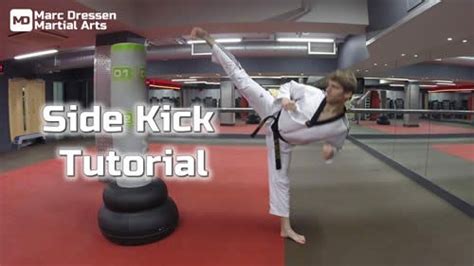 Taekwondo Side Kick Tutorial - 3 Variations (Yop Chagi) | Taekwondo ...