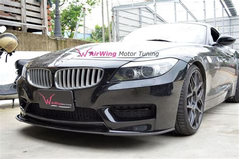 Airwing Co Ltd Products E89 Z4 3d Design Style Front Lip Spoiler Carbon Aerodynamic Bmw