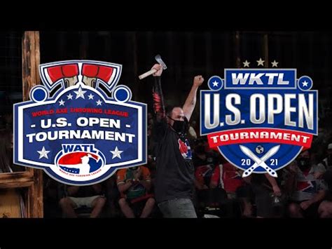 U S Open World Axe Throwing League Youtube