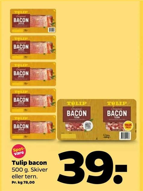 Tulip Bacon Tilbud Hos Netto