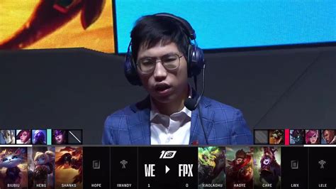 Lpl Fpx Vs We P