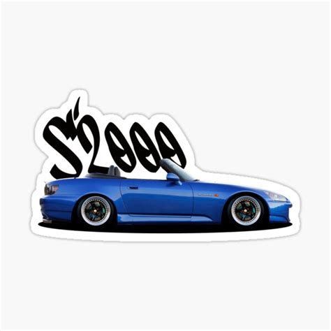 Stanced S2000 Sticker For Sale By Artempa Redbubble