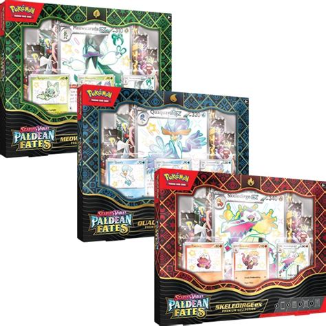 Pokemon Trading Card Game Paldean Fates Ex Premium Box Collection