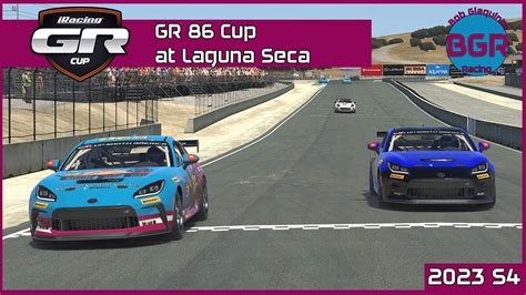 GR Cup At Laguna Seca IRacing Toyota GR86 YouTube