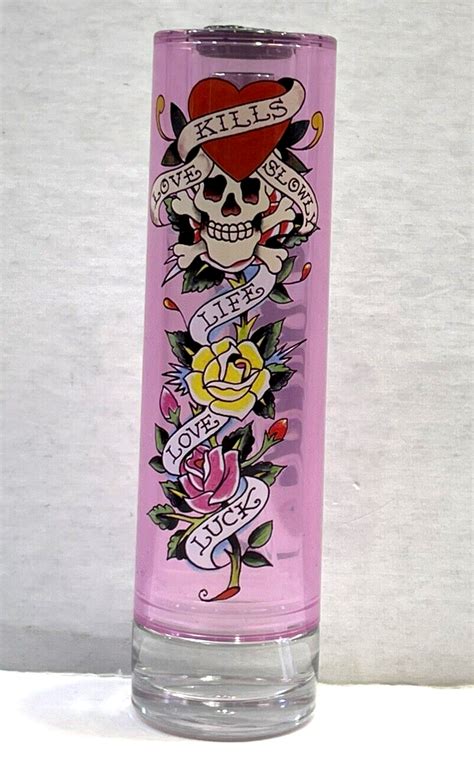 Ed Hardy Love Kills Slowly Eau De Parfum Spray 1 0oz 30ml Womens New