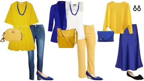 What Color Goes Best With Yellow Clothing