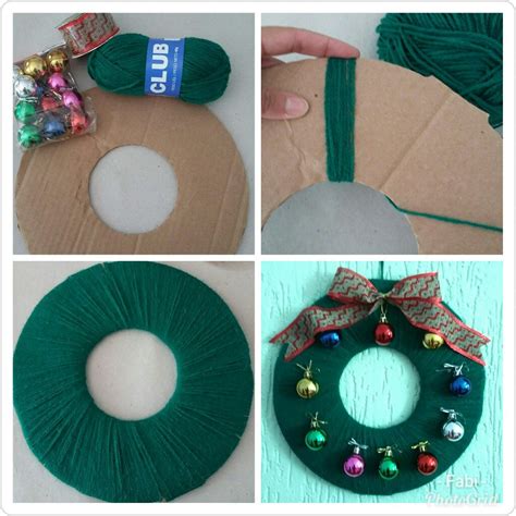 Guirlanda De Natal Feita Papel O E L Washer Necklace