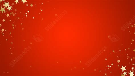 Red Light Festival Beautiful Christmas Shiny Powerpoint Background For