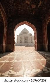 Taj Mahal Wonders World Agra Stock Photo Shutterstock