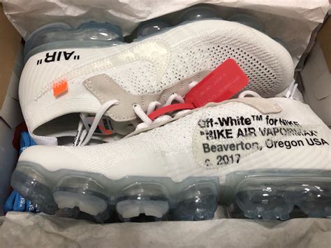 Fake Vs Real Off White Nike Air Vapormax Fake Cip