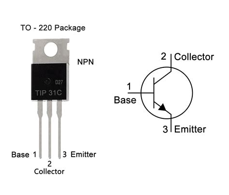 Transistor Tip C Bjt Npn De Potencia V A Ja Bots