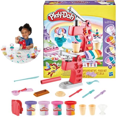 PLAY DOH CIASTOLINA MAGICZNA LODZIARNIA LODY MASA PLASTYCZNA PLAYDOH