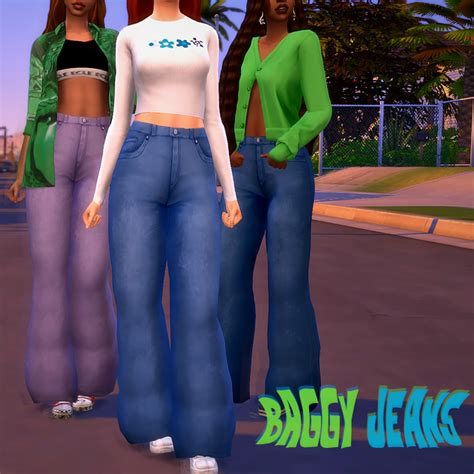 Baggy Pants Ep Swatches Bgc Sims Mods Clothes Sims Hot Sex Picture