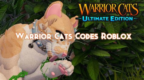 Warrior Cat Codes Roblox 2024 Linn Shelli