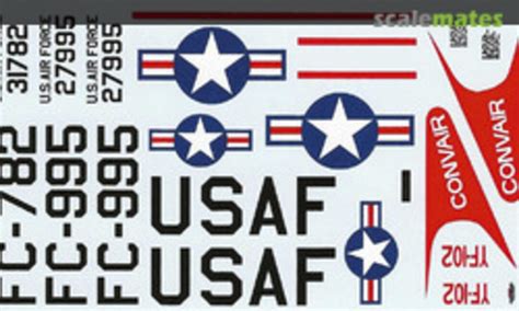 Contents for Convair YF-102, Whirlykits WPX72014 (2005) - In-box reviews