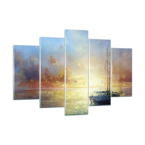 Impression Sur Verre X Cm Tableaux Image Photo Voilier Ouest Le